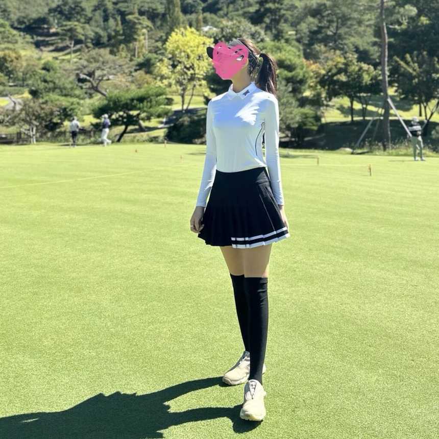 PXG 우먼 언발란스 플리츠 스커트 (WOMEN)