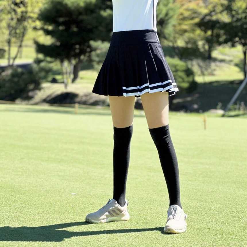 PXG 우먼 언발란스 플리츠 스커트 (WOMEN)