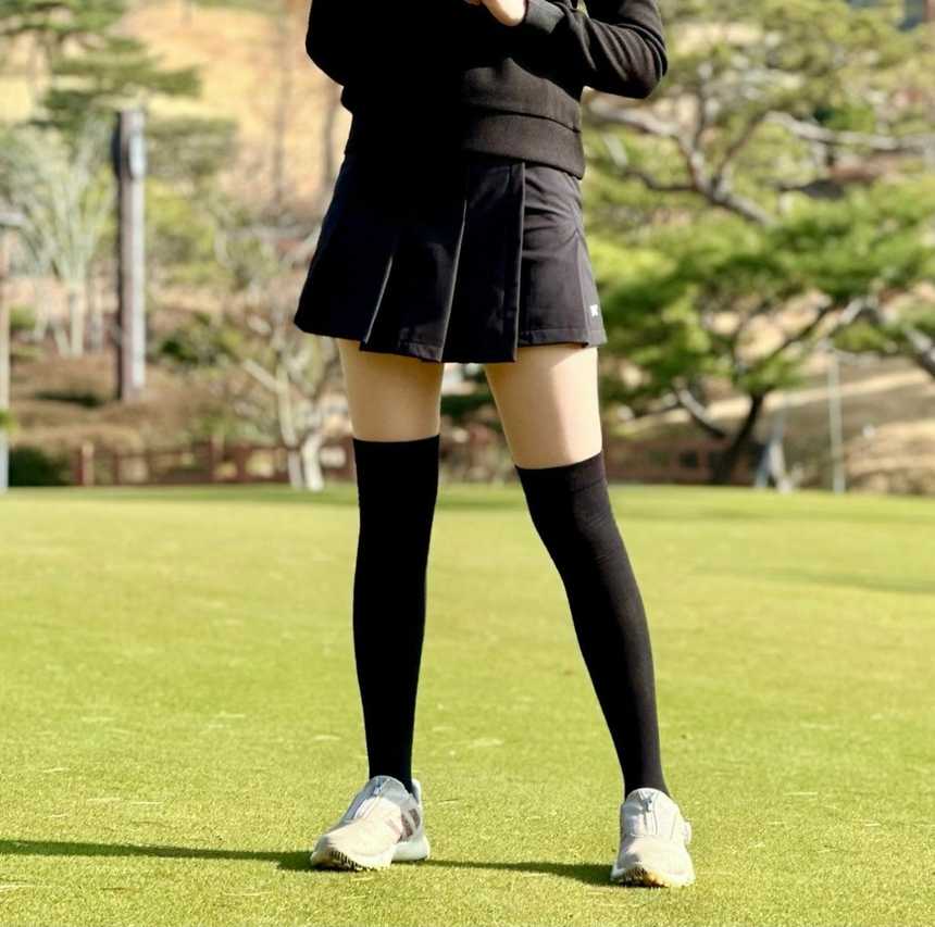 PXG 우먼 윈터 플리츠 쇼트 기모팬츠(2color)