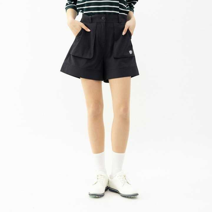 어메이징크리 여성 홀로그램 포켓 반바지(3color)