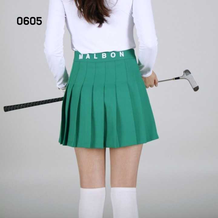 말본 여자 0605 플리츠 스커트 치마(3color)