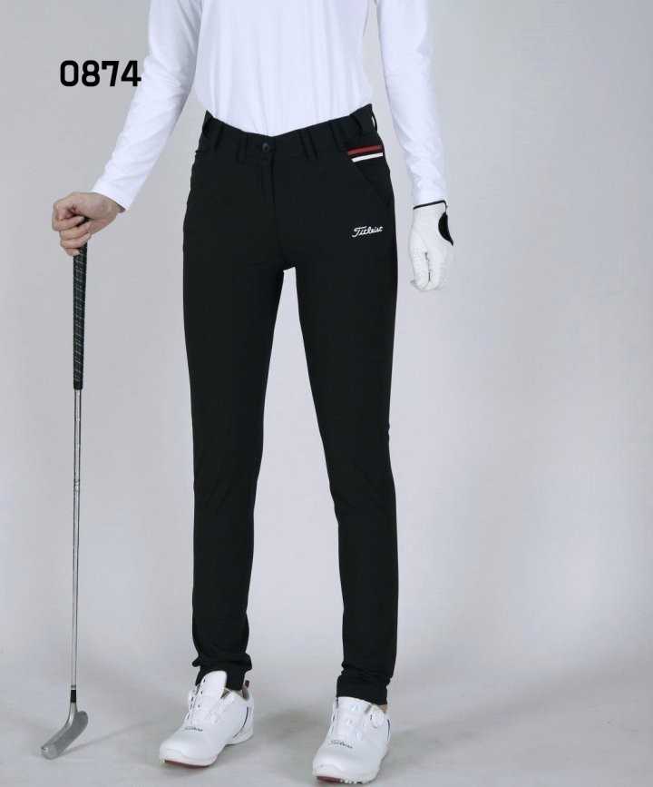 타이틀리스트 여자 0874 슬림 투어핏 스판 바지 팬츠(2color)
