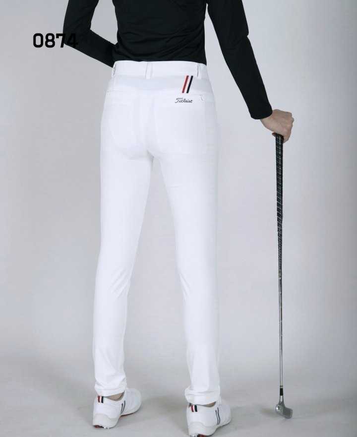 타이틀리스트 여자 0874 슬림 투어핏 스판 바지 팬츠(2color)
