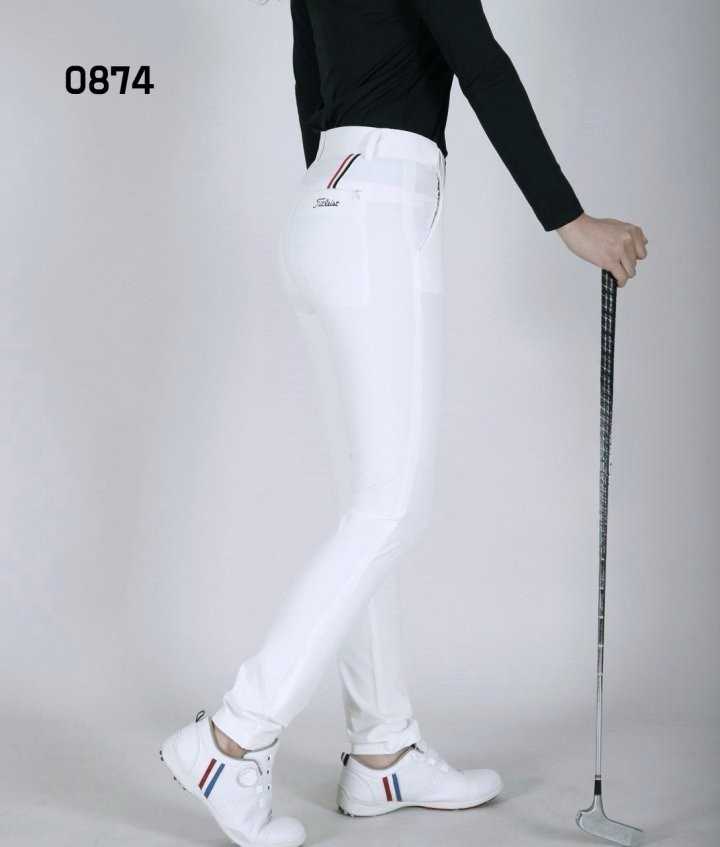 타이틀리스트 여자 0874 슬림 투어핏 스판 바지 팬츠(2color)
