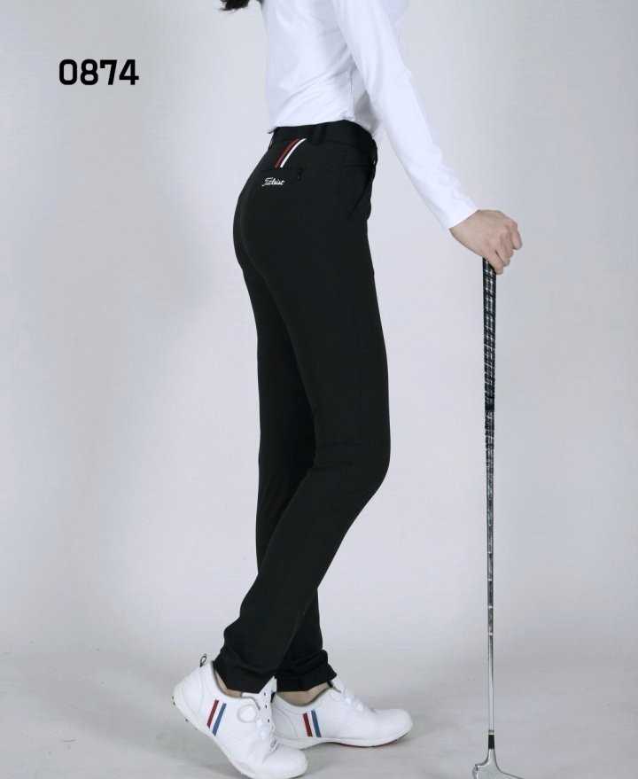 타이틀리스트 여자 0874 슬림 투어핏 스판 바지 팬츠(2color)