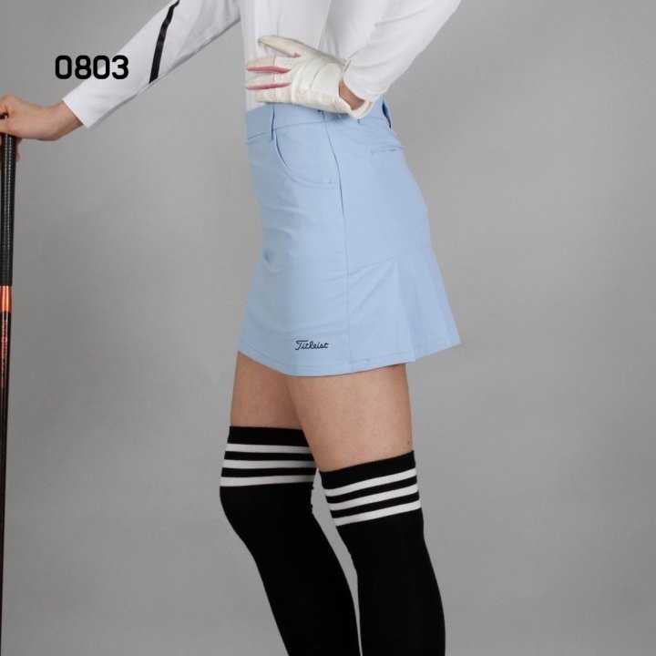 타이틀리스트 여자 0803 뒷주름 스커트 치마(3color)