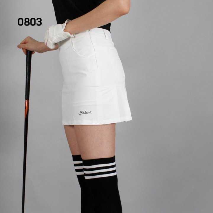 타이틀리스트 여자 0803 뒷주름 스커트 치마(3color)