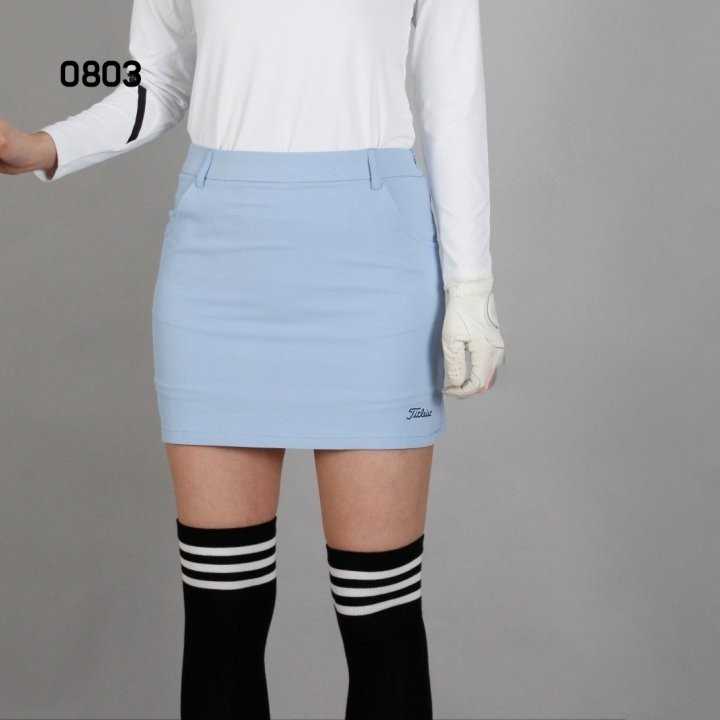 타이틀리스트 여자 0803 뒷주름 스커트 치마(3color)
