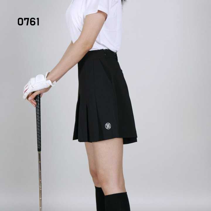 지포어 여자 0761 앞플리츠 치마바지 큐롯 반바지(2color)