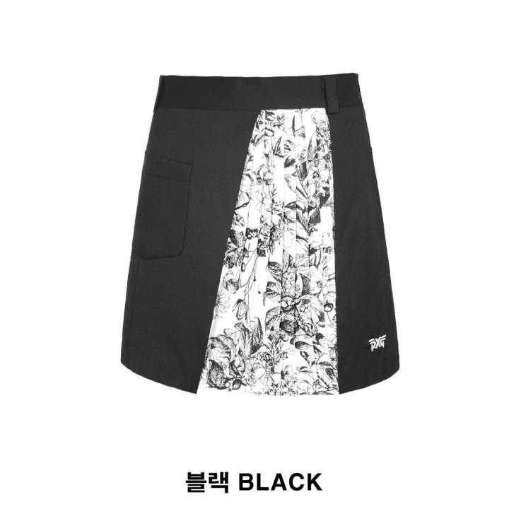 PXG 플라워 랩 스커트(2color)