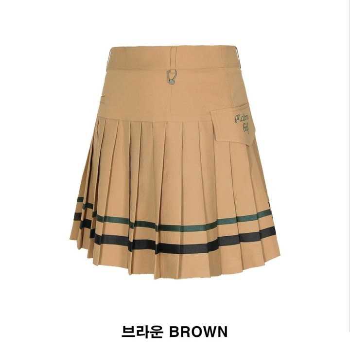말본 포켓 스커트(3color)
