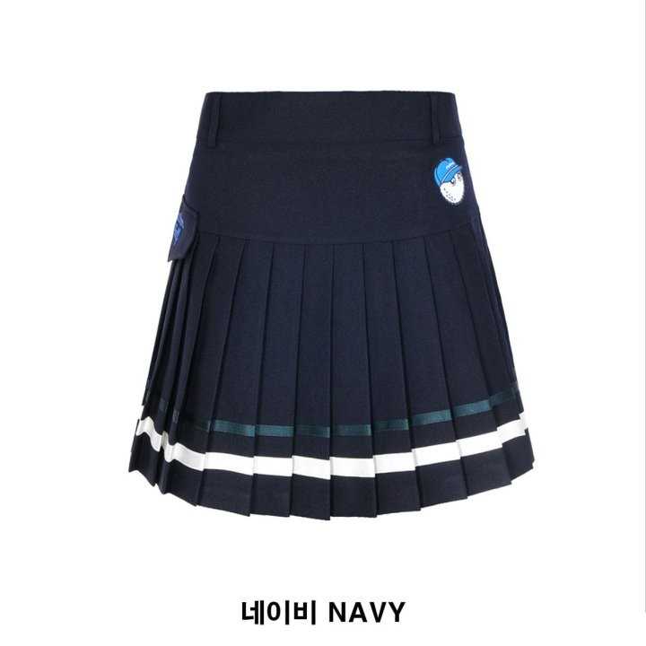 말본 포켓 스커트(3color)