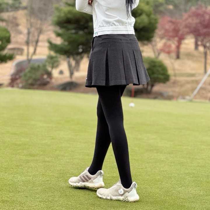타이틀리스트 우먼 와이드 플리츠 스커트