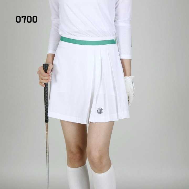 지포어 여자 0700 허리띠라인 스커트 치마(2color)