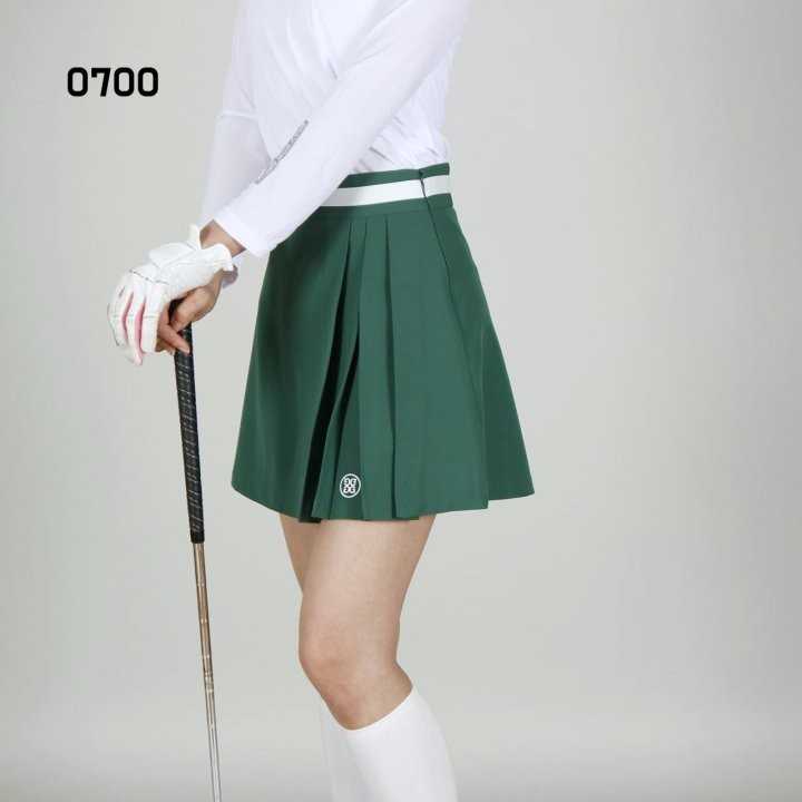 지포어 여자 0700 허리띠라인 스커트 치마(2color)