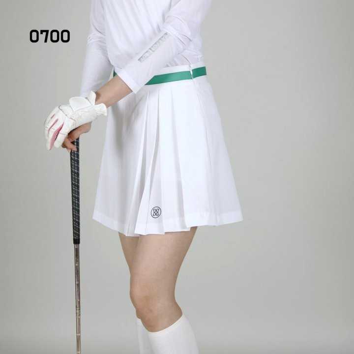 지포어 여자 0700 허리띠라인 스커트 치마(2color)