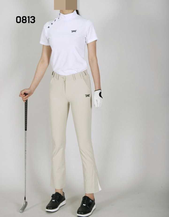 PXG 여자 0813 히든로고 스판 바지 팬츠(2color)