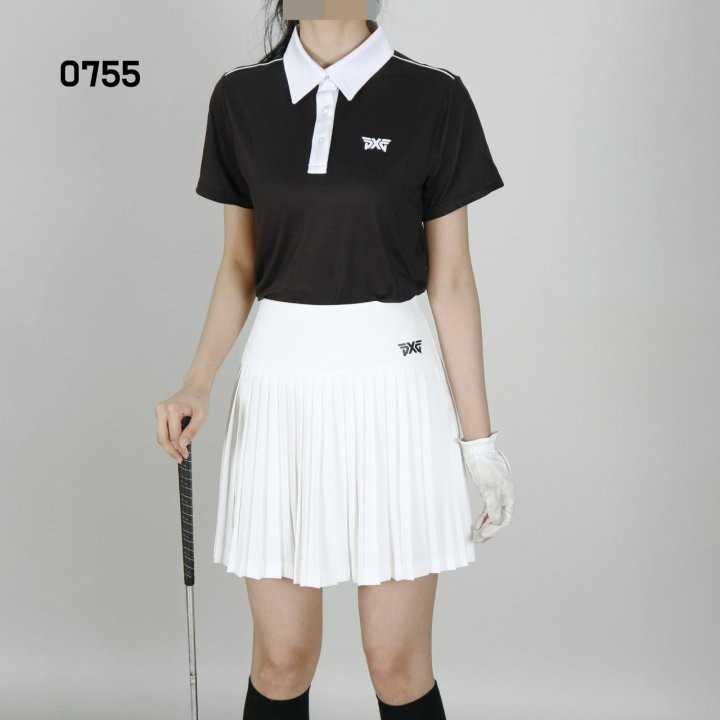 PXG 여자 0755 밑단 잔플리츠 스커트 치마(3color)