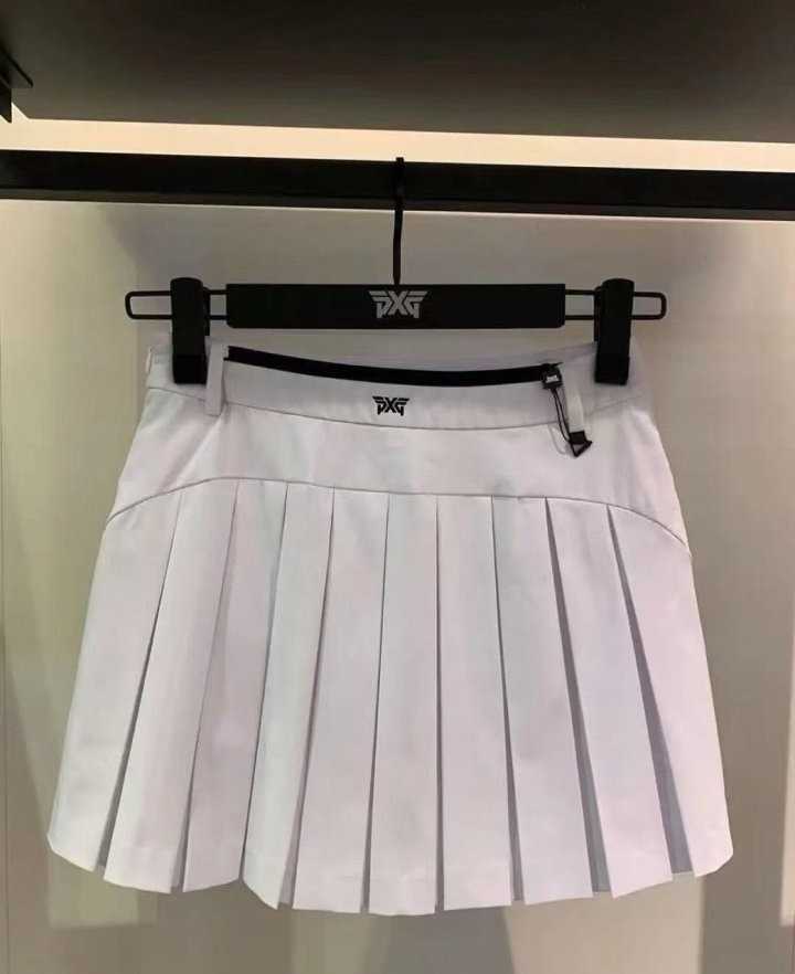PXG 여성 백 플리츠 스커트(2color)