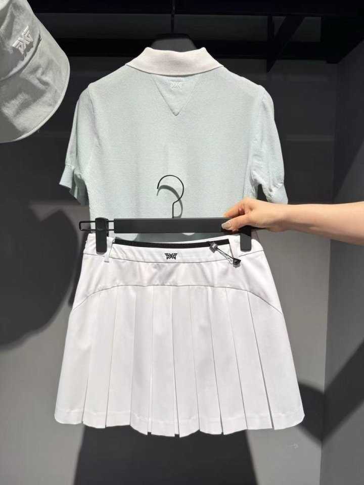PXG 여성 백 플리츠 스커트(2color)