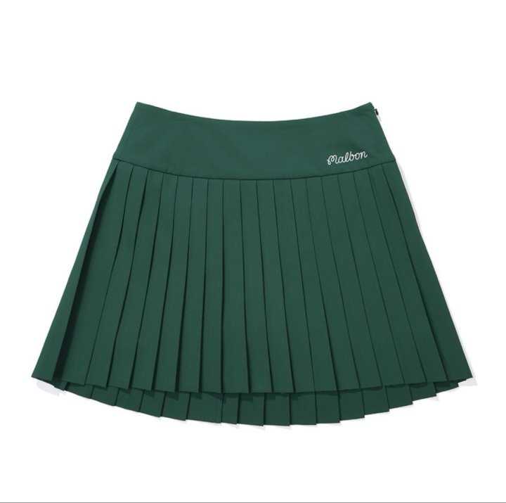 말본 베이직 잔 플리츠 스커트(3color)