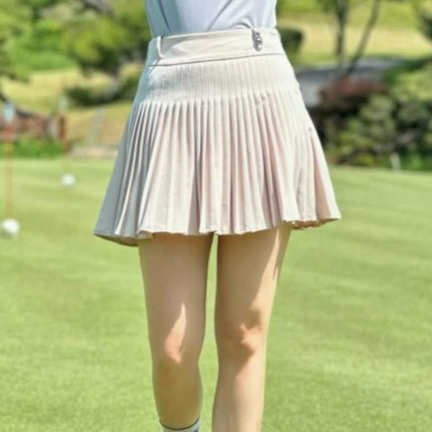 어메이징크리 여성 썸머 플리츠 스커트