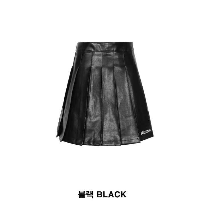 말본 레터링 래더 스커트