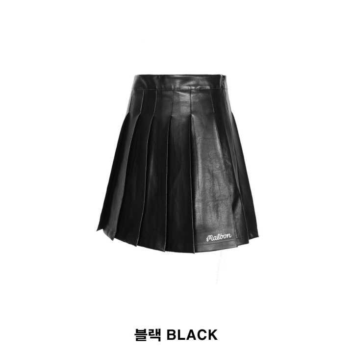 말본 레터링 래더 스커트