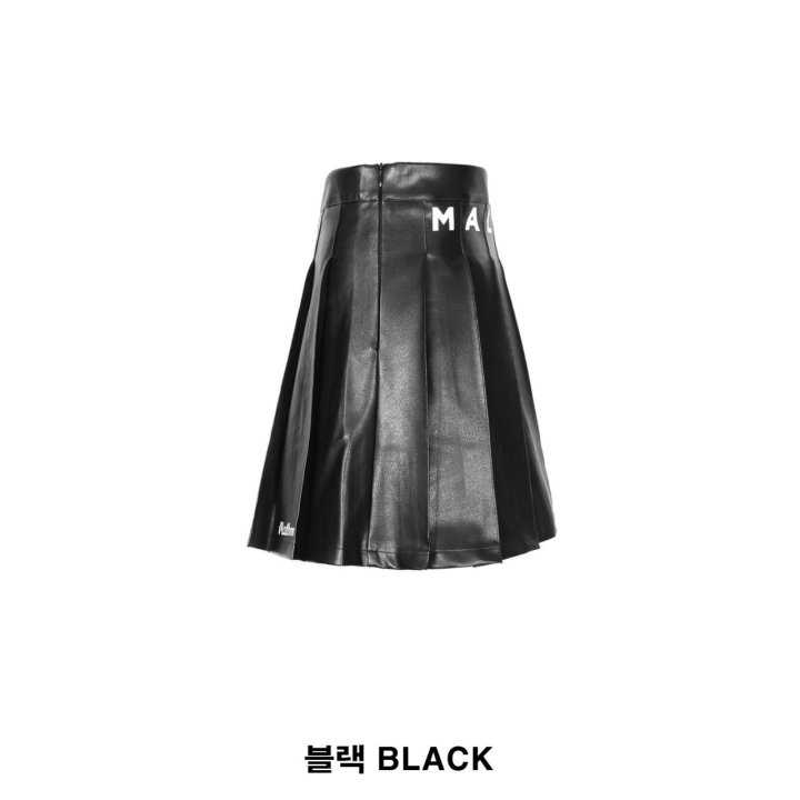 말본 레터링 래더 스커트