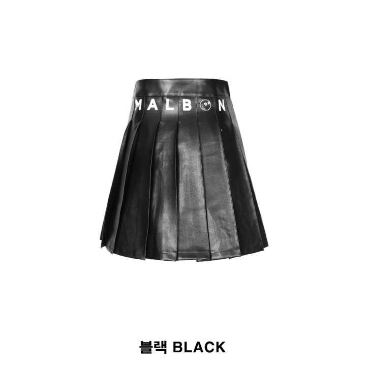 말본 레터링 래더 스커트