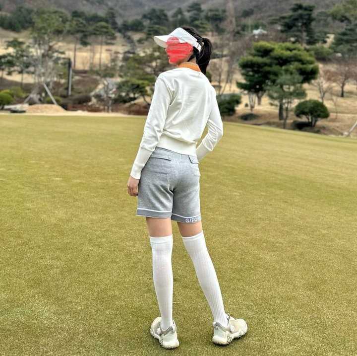 지포어 여성 폰테 하프 팬츠(2color)