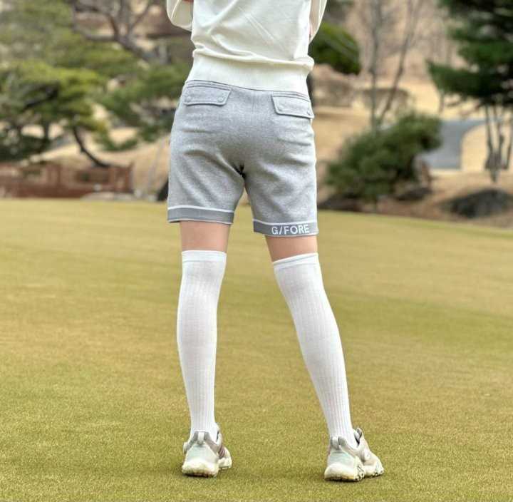지포어 여성 폰테 하프 팬츠(2color)