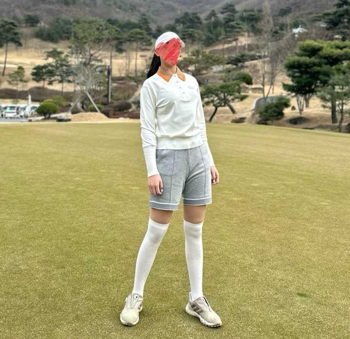지포어 여성 폰테 하프 팬츠(2color)