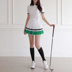 유타 노트르담 레이스 라인 팬 스커트
