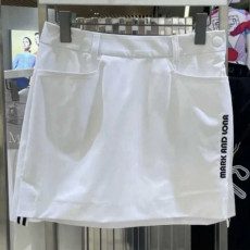 마크앤로나 베이직 화이트 스커트