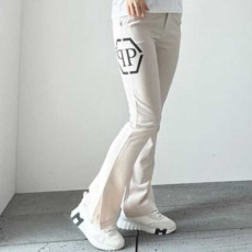 필립플레인 여성 헥사 빅 로고 부츠컷 팬츠(2color)