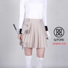 지포어 여자 GFWPA1100 포켓 플리츠 스커트 치마