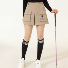 어메이징크리 수입 우먼 A라인 카고 숏팬츠(2color)