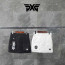PXG 스컬 포인트 퀼팅 패딩 포켓 치마(2color)