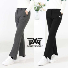 PXG 수입고급 여성 부츠컷 자수 골프팬츠