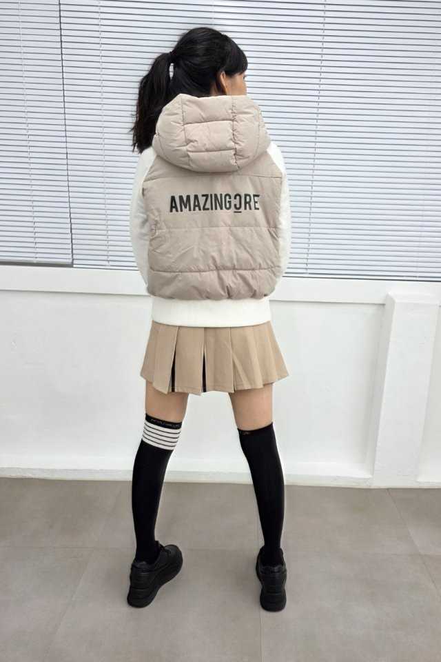 어메이징크리 여성 듀얼코이 방풍 집업 패딩(2color)