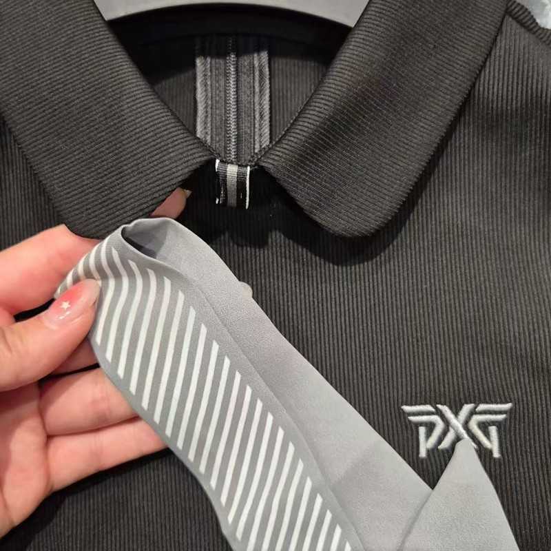 PXG 여성 스카프 칼라 롱슬리브 티셔츠(2color)