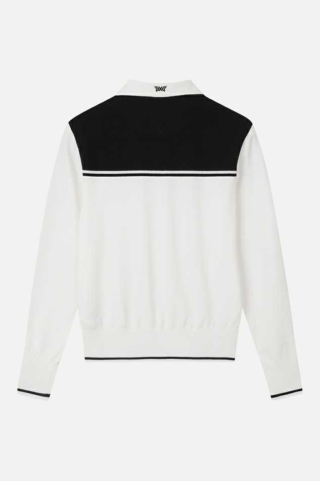 PXG 여성 컬러 블록 스웨터(2color)