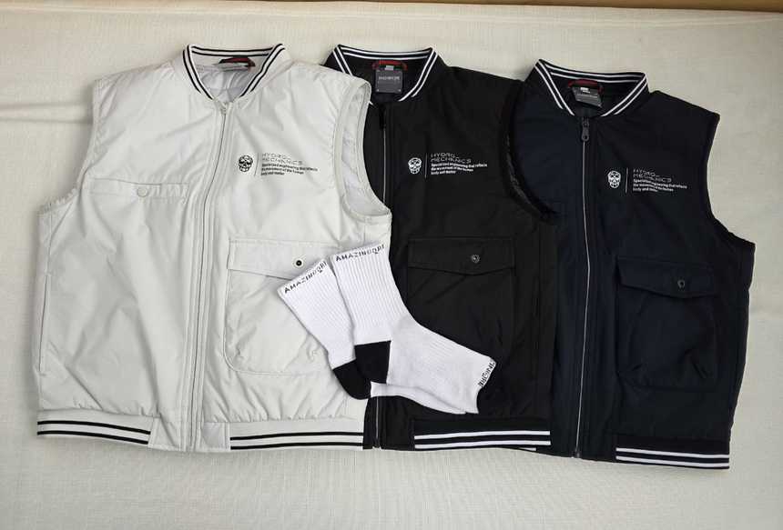 어메이징크리 여성 시보리Y넥 패딩 베스트(3color)