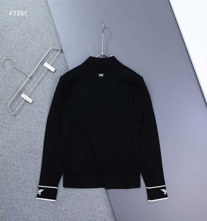 PXG 여성 라운딩 모크넥 스웨터