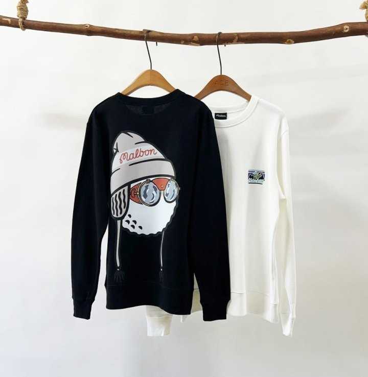 말본 남여공용 US_글래셔 버킷 LS 맨투맨(2color)