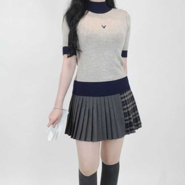 캘러웨이 배색 반폴라 (3color)