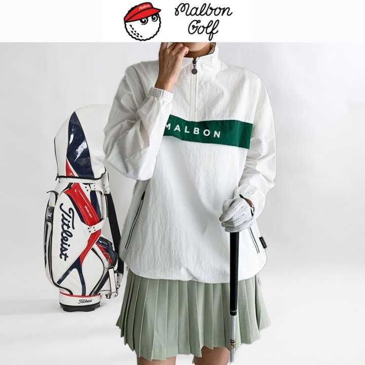 말본 여성 하이넥 아노락긴팔(3color)