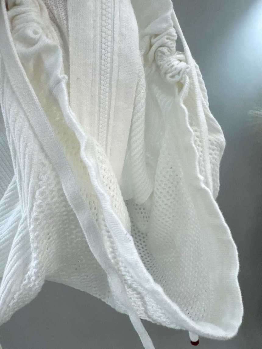 지포어 수입 여성 메쉬 후드 가디건