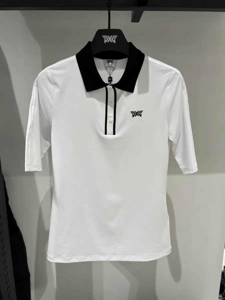 PXG 여성 여름 하프 슬리브 카라 티셔츠(2color)